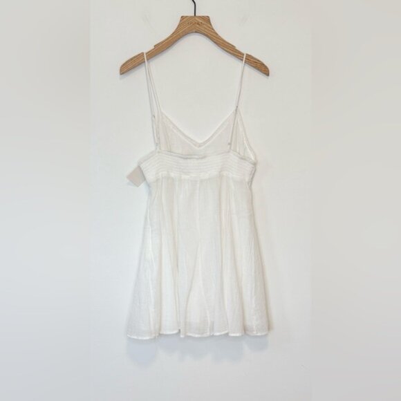 Zara embroiled tank mini dress NWT , sz : medium Logo - Picture 5 of 11